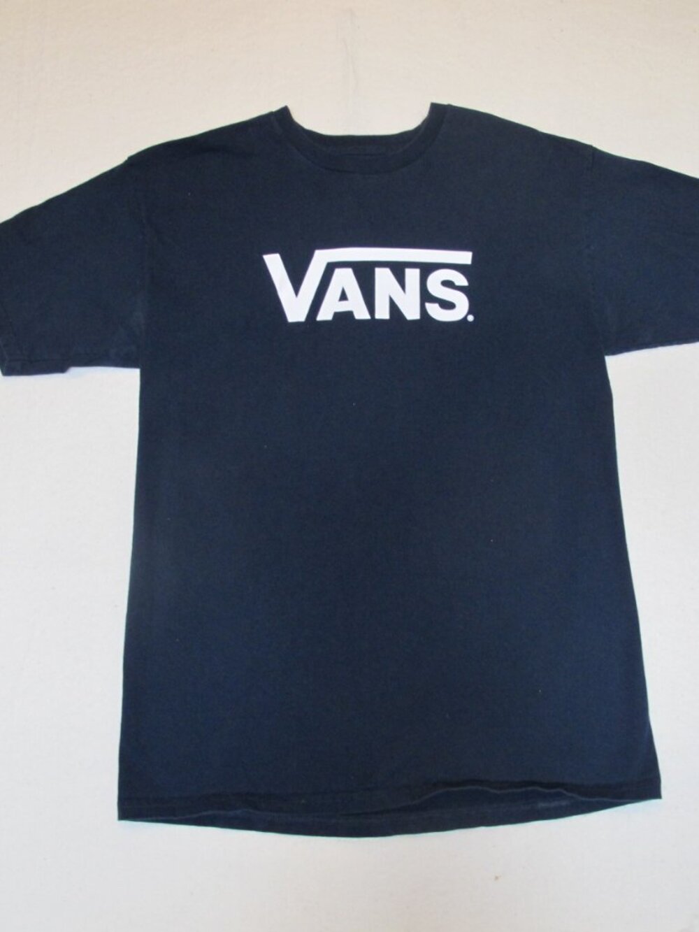 Van's Men's Navy Blue Short Sleeve T-Shirt Size Large (43)